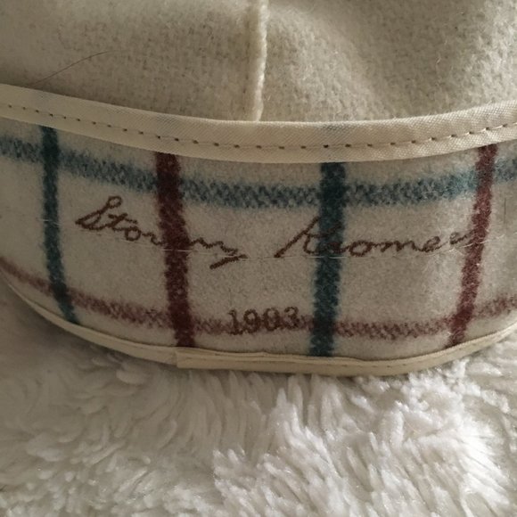 NWOT Stormy Kromer Plaid Wool Button Cap - Picture 8 of 15